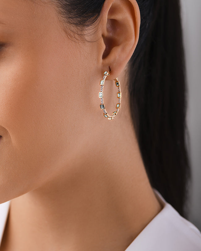 Diamond hoops
